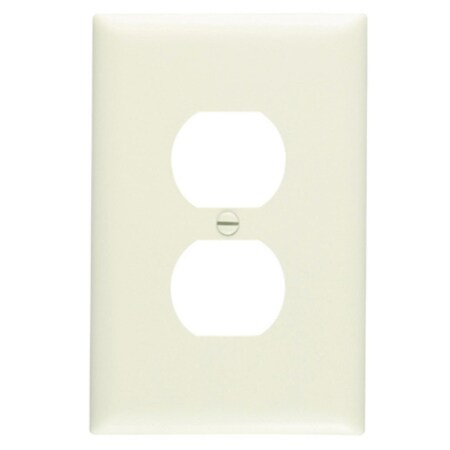 Pass & Seymour Alm 1G Dplx Wall Plate TPJ8LACC70